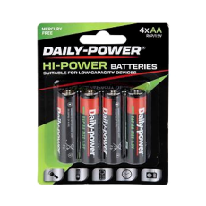 Daily Power Hi-Power Batteries - Size AA